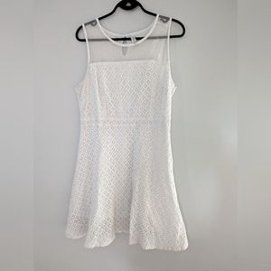 Jessica short white dress